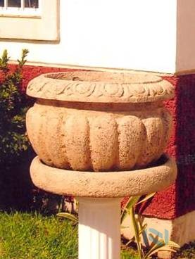 Maceta Decorativa de Fibra de Vidrio