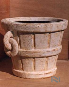 Maceta Decorativa de Fibra de Vidrio