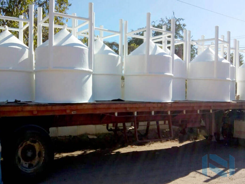 Tanque 2300lts de Fibra de Vidrio